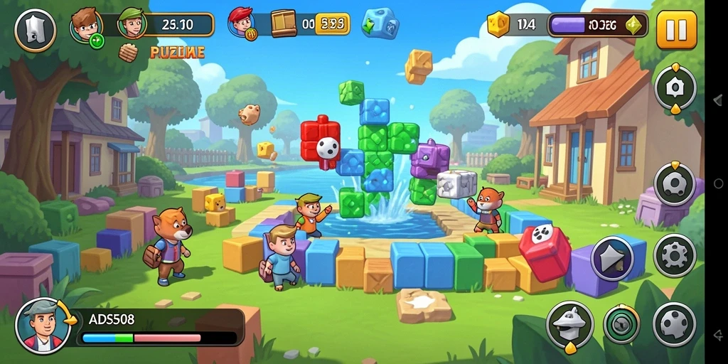 Tampilan gameplay <strong>ADS508</strong> yang menantang dan interaktif.