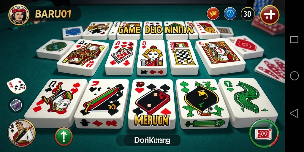 Pengalaman seru bermain game Domino yang menantang.
