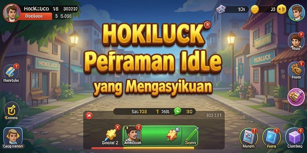 Tampilan menarik dari gameplay HOKILUCK yang santai dan menghibur.