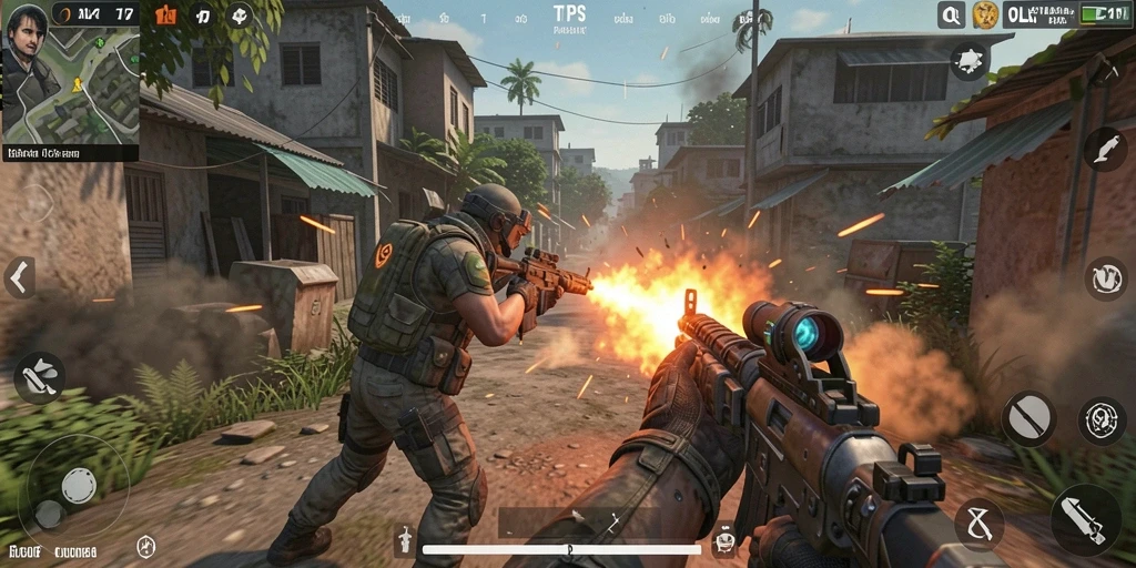 Tampilan memukau dari gameplay OLX17 dengan aksi mendebarkan.