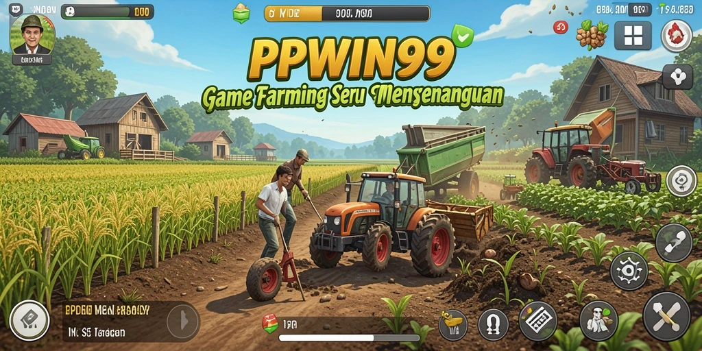 Gameplay seru bertani dan berternak di PPWIN99.