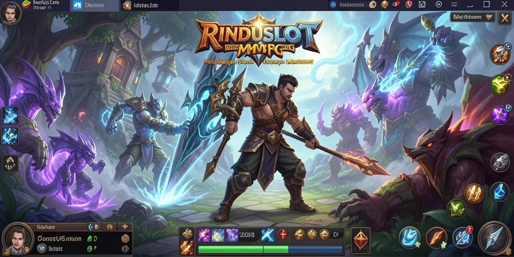 Screenshot gameplay RINDUSLOT yang memukau dan mendebarkan.